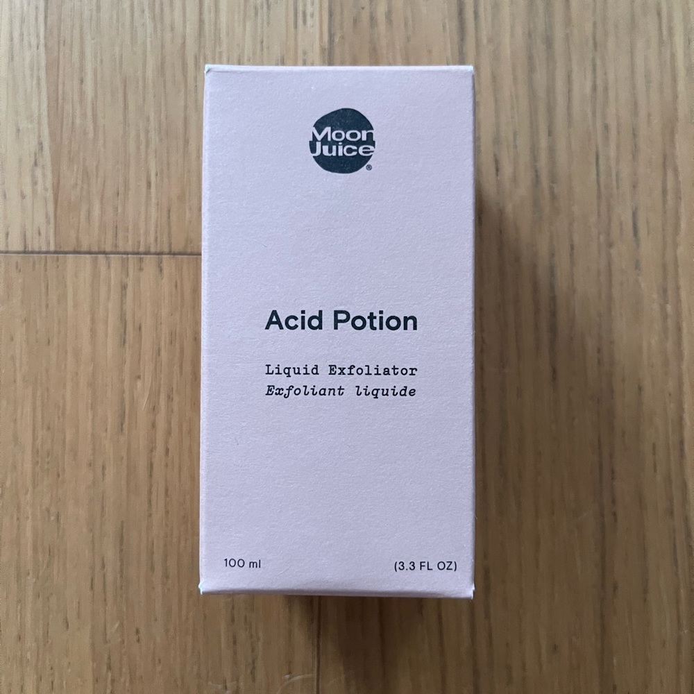 Moon Juice Acid Potion Liquid Exfoliator 100ml NWT